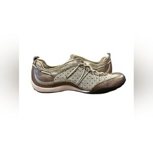 Privo By Clarks Slip On Sneakers Brown/Tan Leather Size 5M EUC